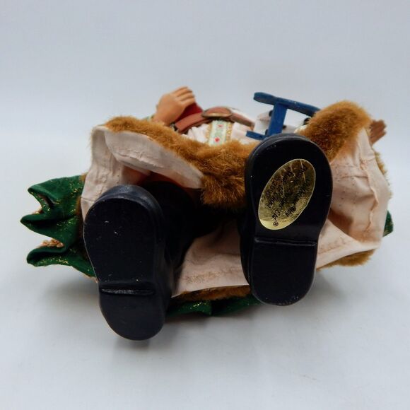 Possible Dreams Clothtique Holiday Treasures Santa Figurine Christmas Dept 56 - Picture 14 of 15